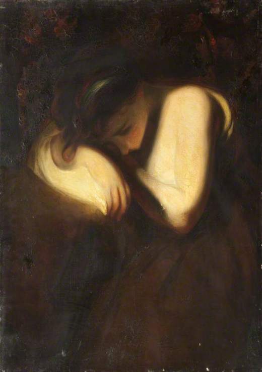 Lee, Frederick Richard, 1798-1879; Study of a Woman