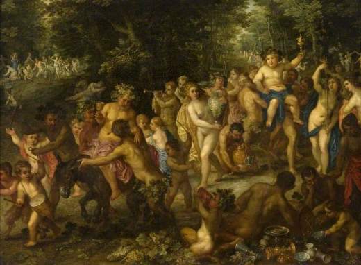 van Balen I, Hendrik, 1575-1632; A Bacchic Procession