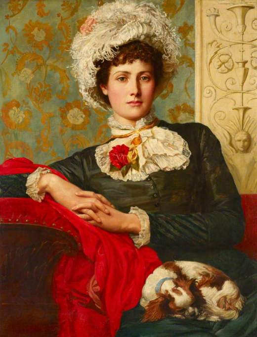 Prinsep, Valentine Cameron, 1838-1904; Unprofessional Beauty