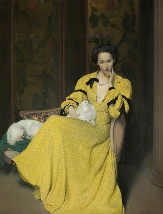 Gunn, Herbert James, 1893-1964; Pauline in the Yellow Dress
